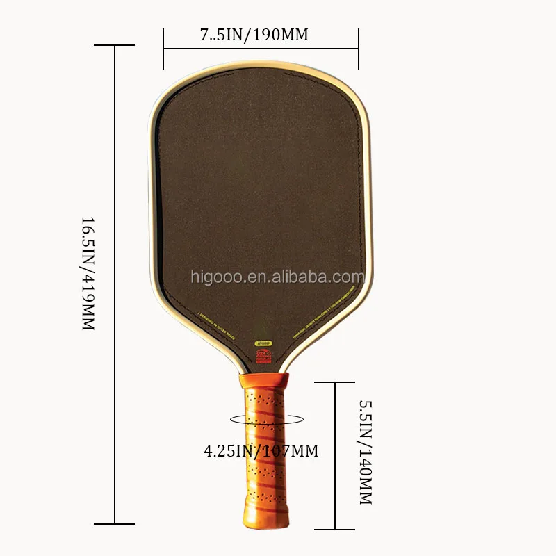 Bread and Butter Loco Pickleball Paddle - Dual-Density Foam Core