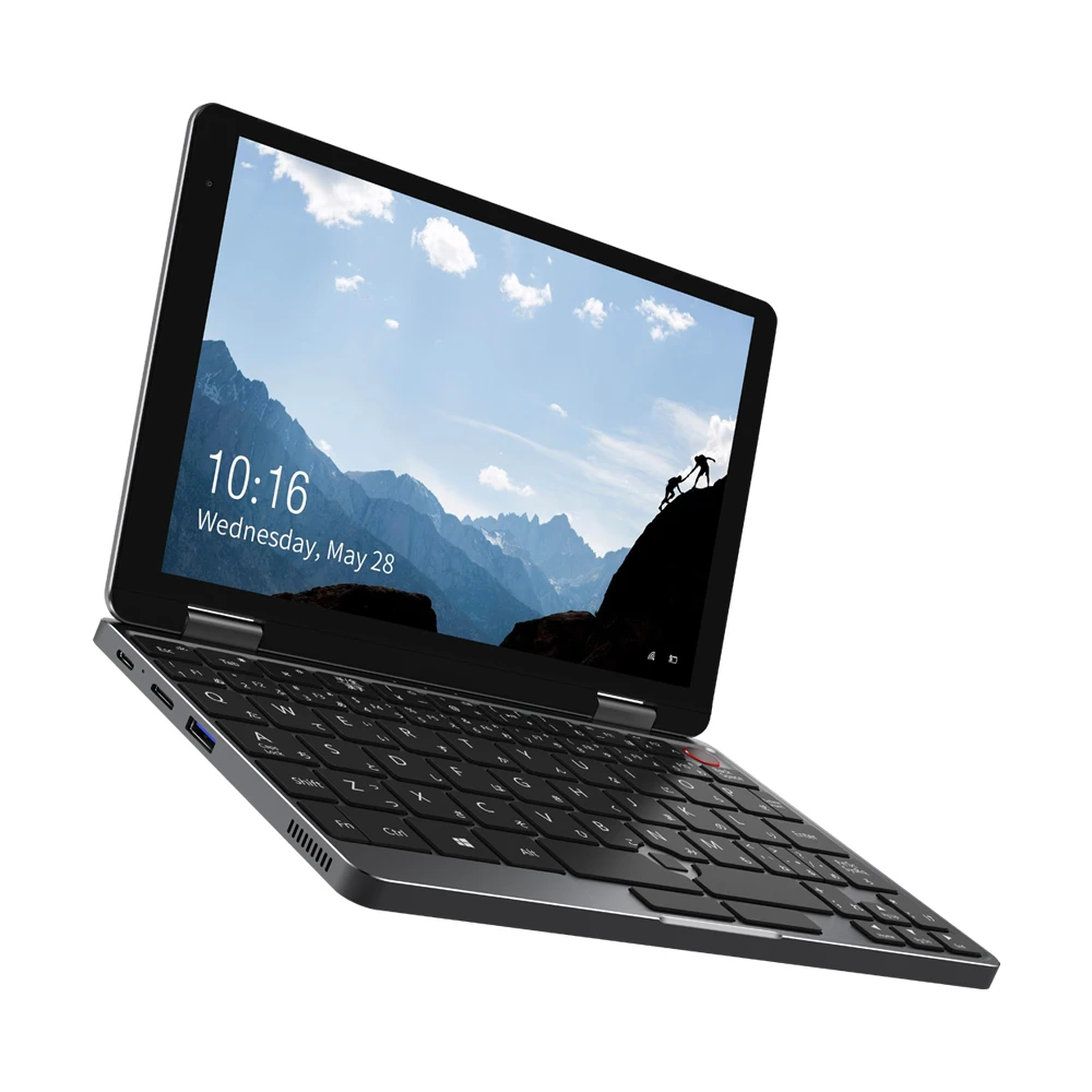 CHUWI MiniBook 8 Inch IPS Screen Intel Core M3 8100Y Processor 8GB 256GB  Win 10 OS Backlit Keyboard Fingerprint Pocket Laptop