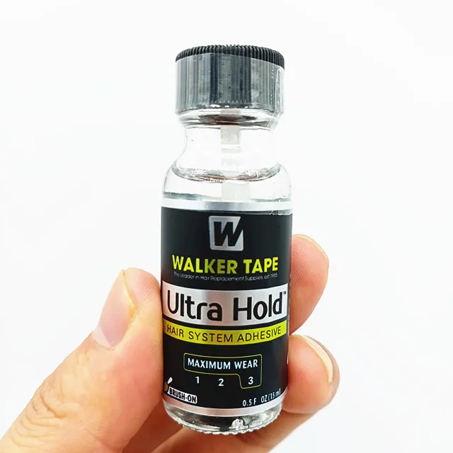 Оптовая продажа дешевые натуральные волосы парик клей кружевной водонепроницаемый Уокер ультра-удерживающий для кружевных париков