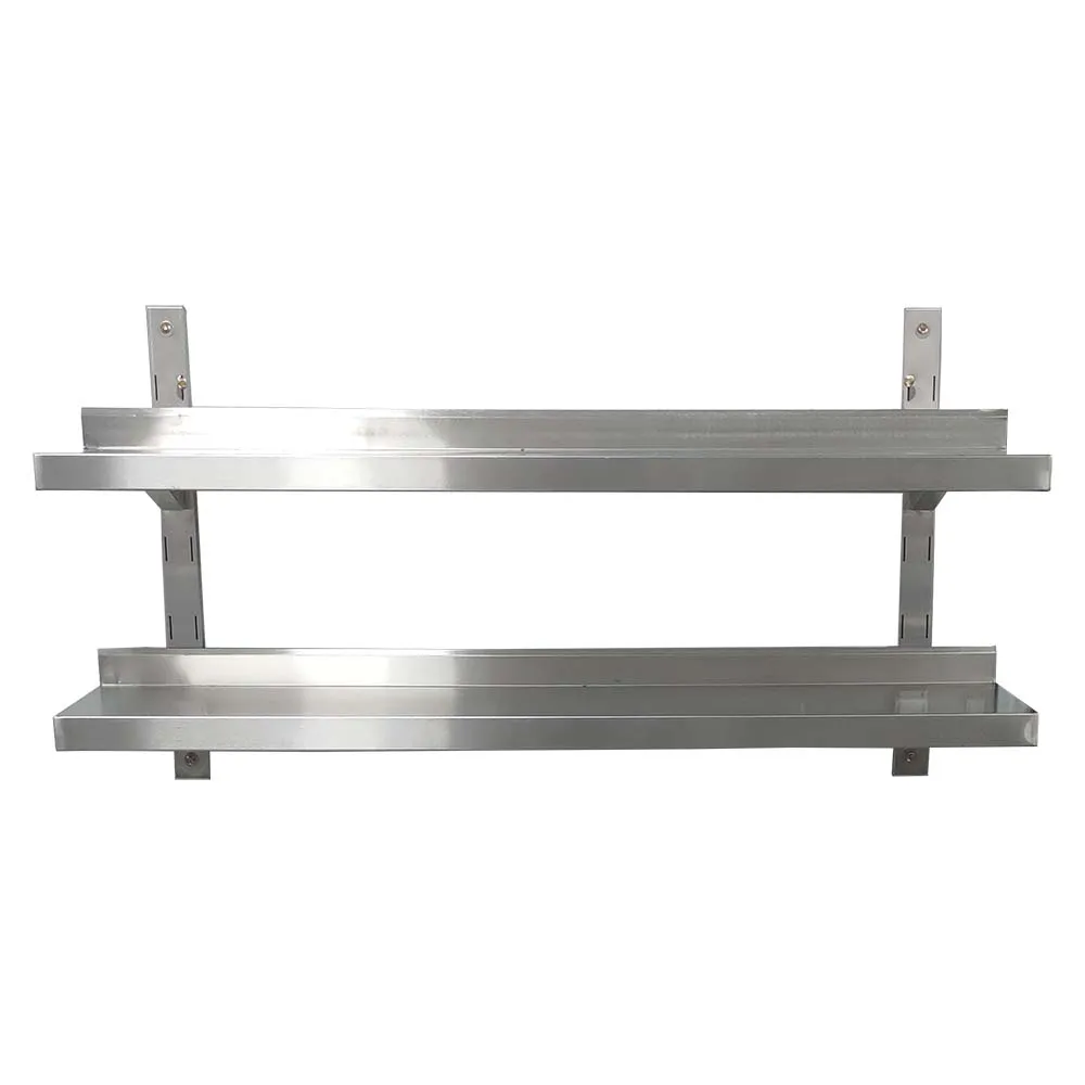 Stainless Steel Commercial Kitchen Equipment Wall Mount Shelves For