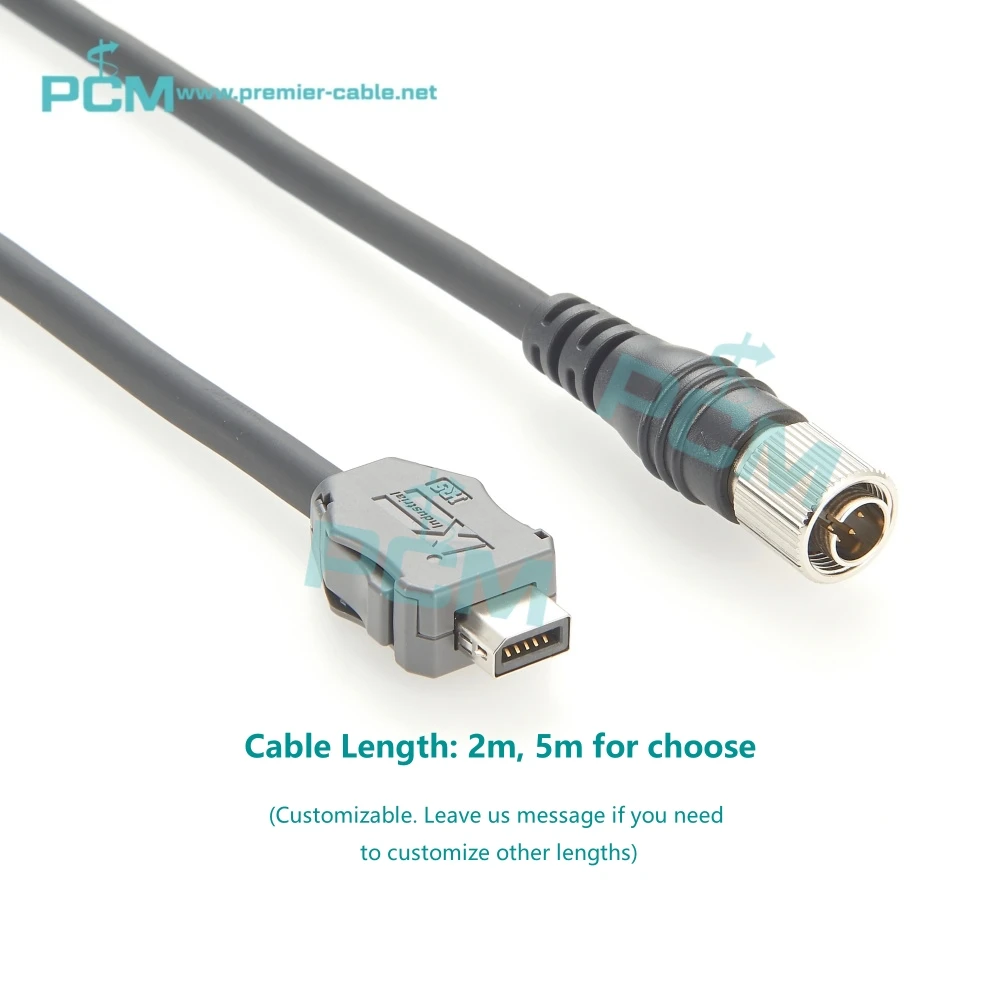 Hirose 6Pin to IX B-Key Vision Sensor Head to Amplifier Cable