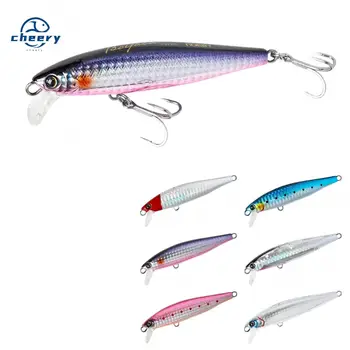 CHEERY Stainless Steel Thru Wire Construction High Speed Trolling Rock Shore Beach Heavy Sinking Minnow Fishing Lure – Minnow – view 2