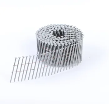 Long service life coil for nails Smooth Shank stainless steel coil roofing nail length customized
