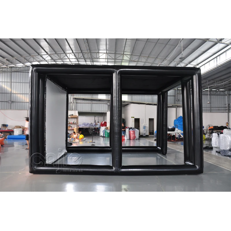 Portable Inflatable Outdoor Golf Simulator Enclosure with Hitting ...
