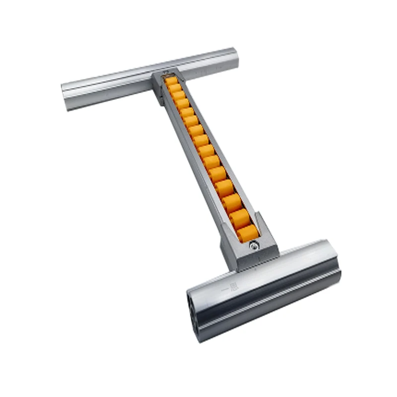 Pocket Flow Strips D28 Third Generation 6000 Series Aluminum Alloy Lean Tube Sliding Roller Sliding Rail