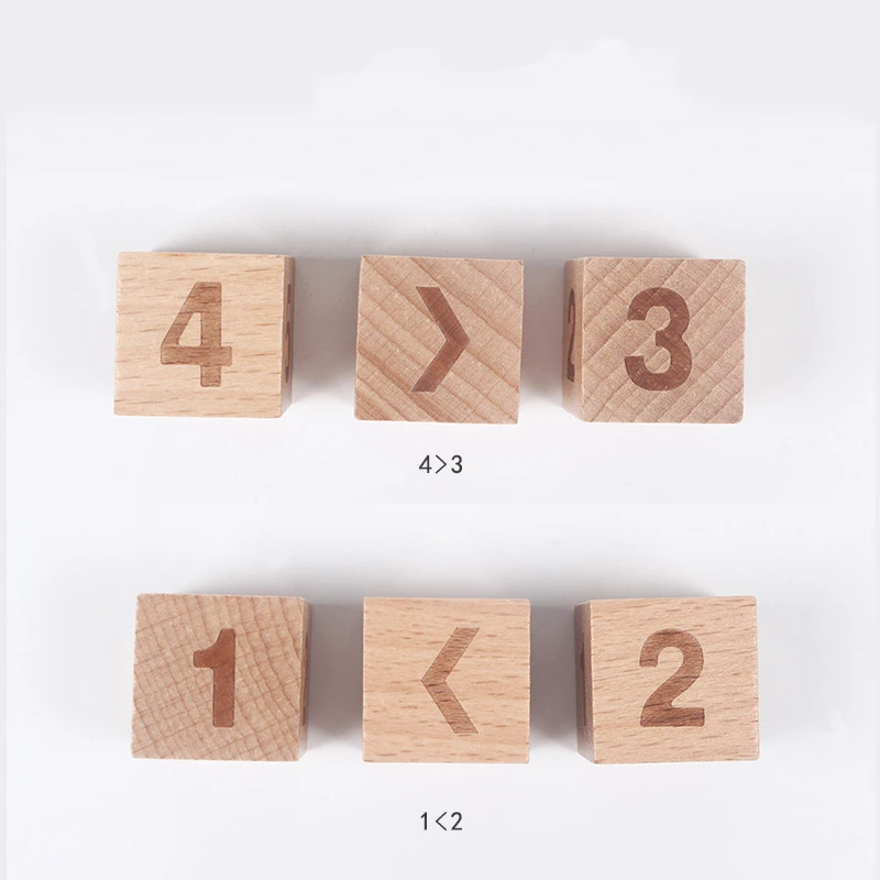 Деревянная математическая игра для детей Ранние развивающие игрушки сложение и вычитание обучающая игрушка для детей цифровые деревянные блоки