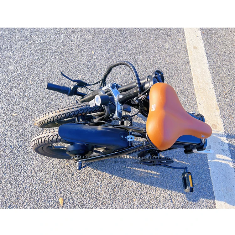High Speed 16inch Tire Folding Small Size E Bike Electric Bicycle 36v 350w  Foldable Ebike Electric Bike for Adults