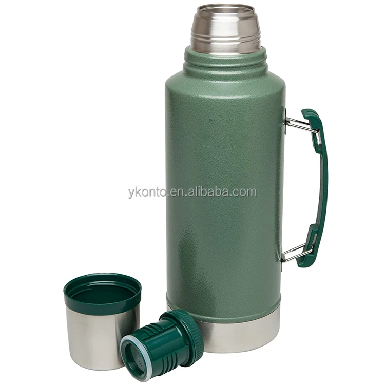 Factory 1300ml Double Wall Stainless Steel Vacuum Yerba Mate Tea Thermoses  with Handle Termo Mate Flask - China Water Bottles and Drinkware price