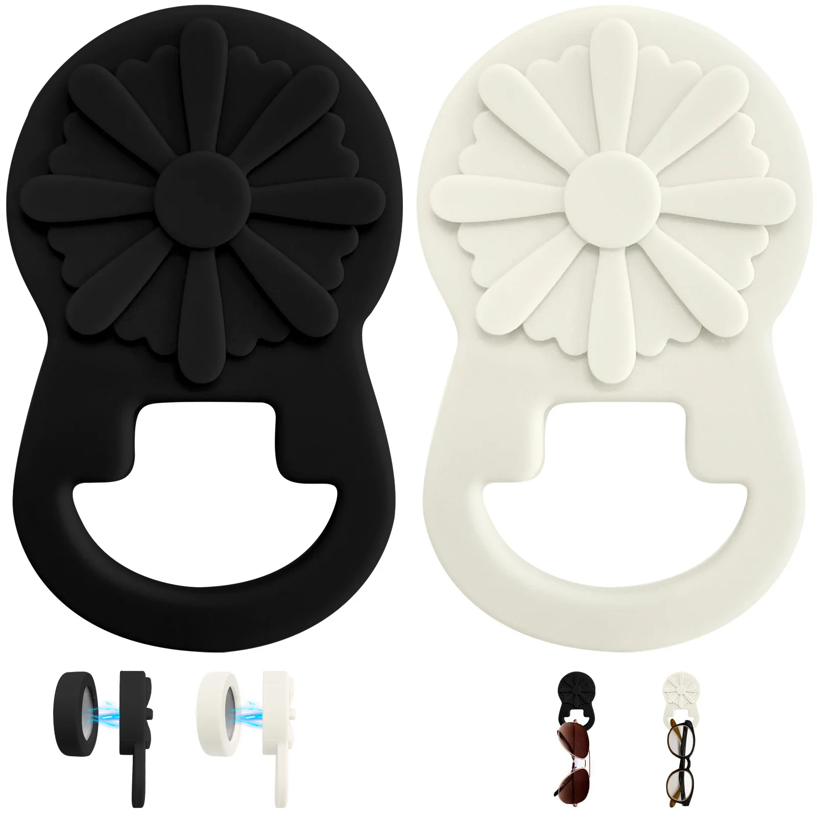 Strong Magnetic Silicone Clothing Glasses Chain Solution Travel Accessories for Parents Plastic Material