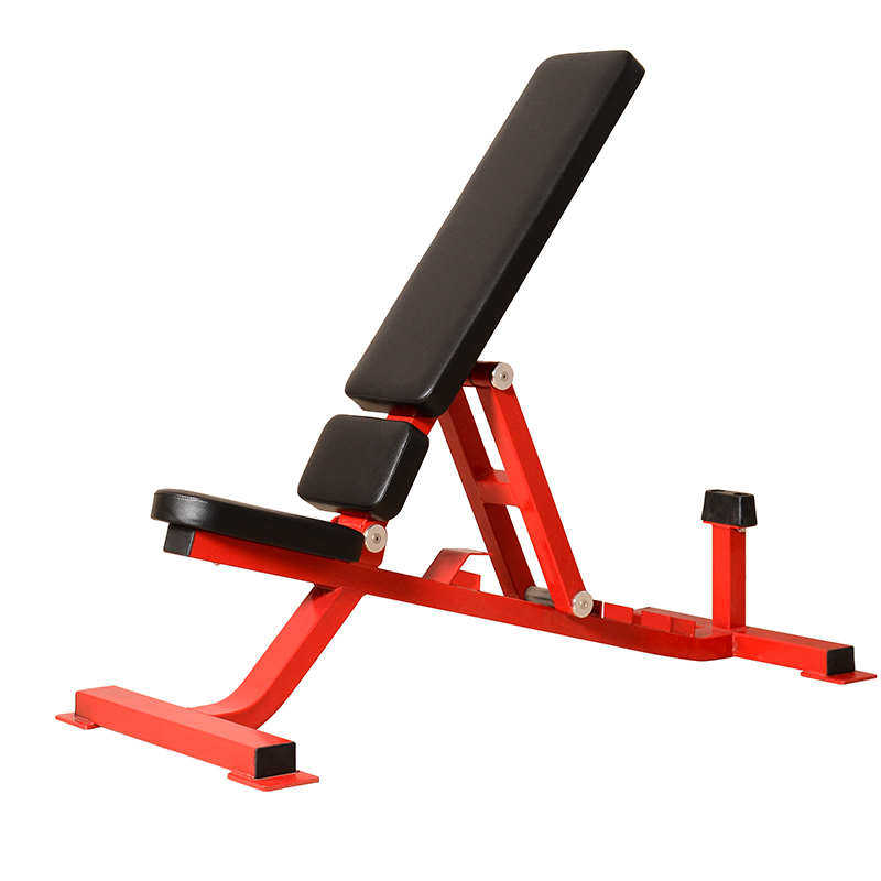 Коммерческий тренажерный зал оборудование здания тела YW-1606 настраиваемая скамья для пресса