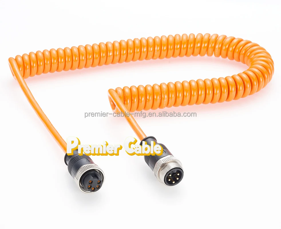 DeviceNet Mini-C Male To Female Harsh Duty Extension Cable supplier