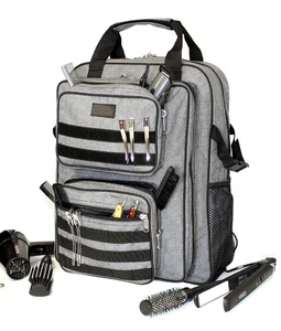 Barber Supplies Bag Organizer for Clippers and Supplies, Portable Clipper Bags and Cases for Men,  Professional Backpack