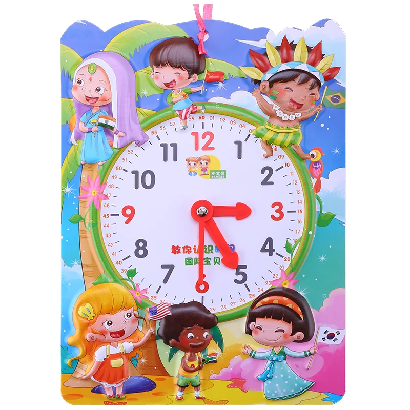 English  Languages Wall Calendar Chart Toy for Baby Learning  Time