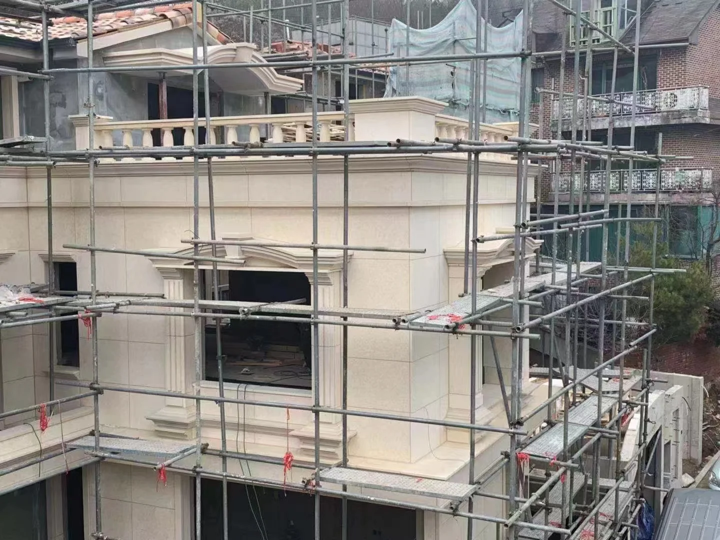 product paiastone for exterior wall cladding sunny beige limestone-4