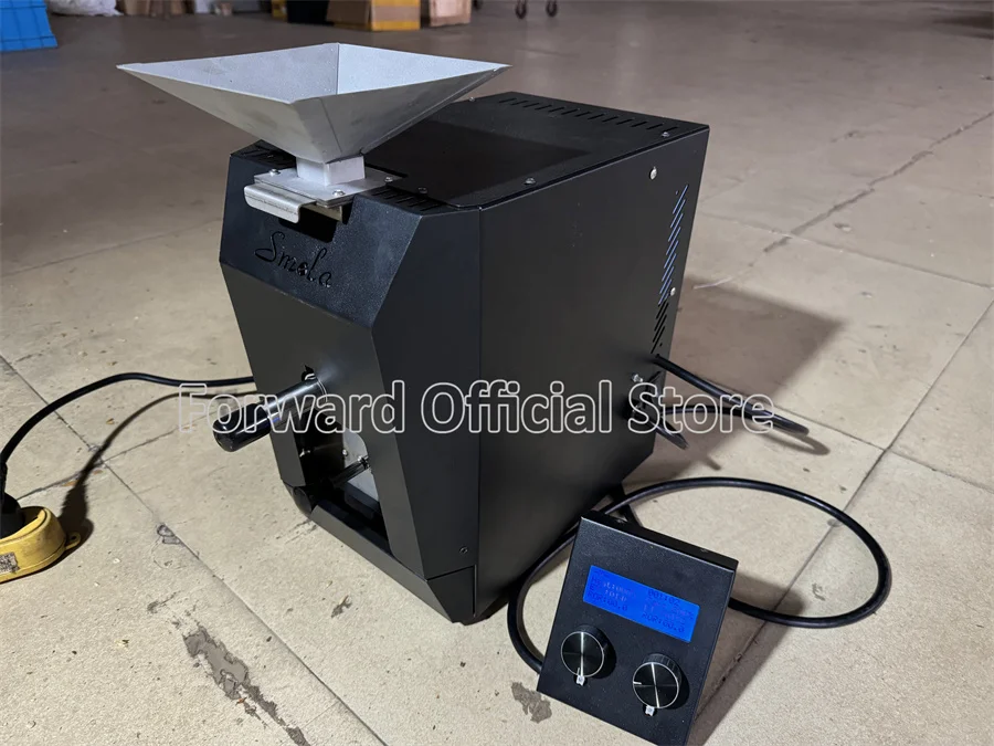 小型500g業務用コーヒー豆焙煎機 電動ドラムロースター ステンレス製