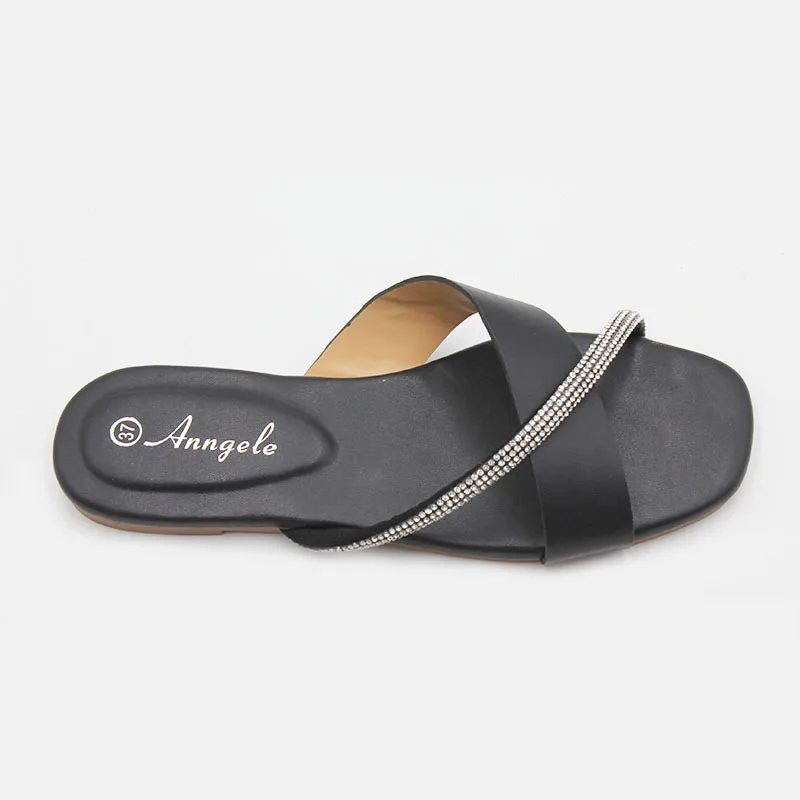 Women's String Bead Flat Shoes main image 1