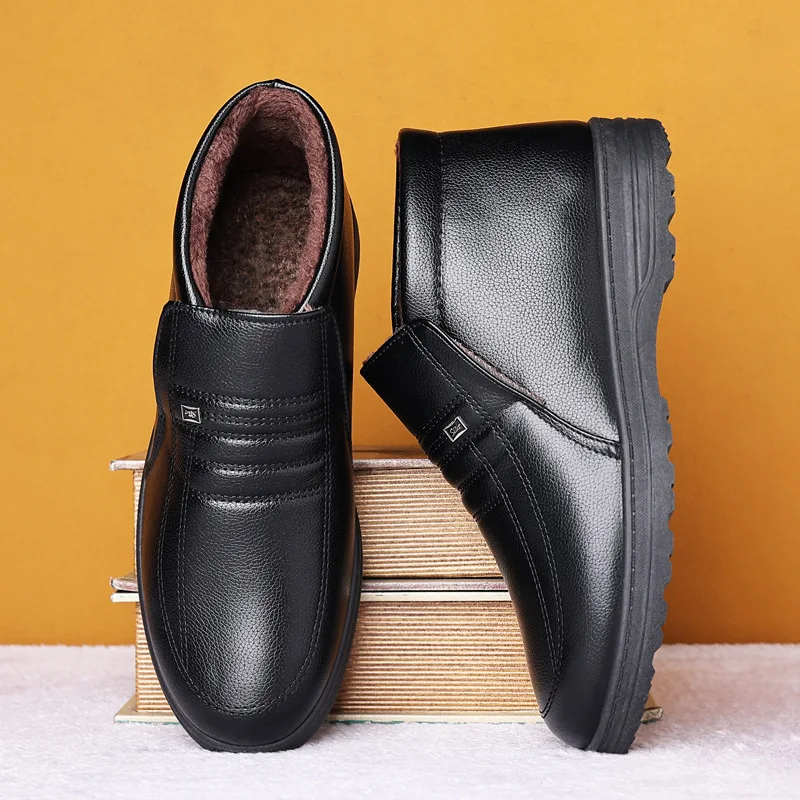 princess polly baby blue dress Xuanhui Winter Warm Round Toe Daily Life Business Formal PU Leather Dress Shoes Oxford Loafer Shoes for Men