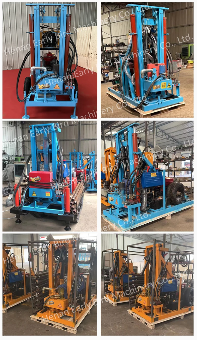Wholesale 150m 180m 200m Portable Small Water Well Drilling Rig For
