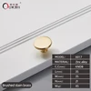 6017-Pomello in ottone spazzolato