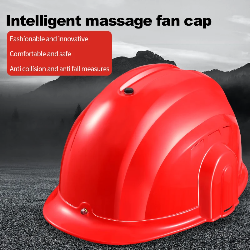Built-in Bluetooth Air Conditioning Fan Cap Summer Safety