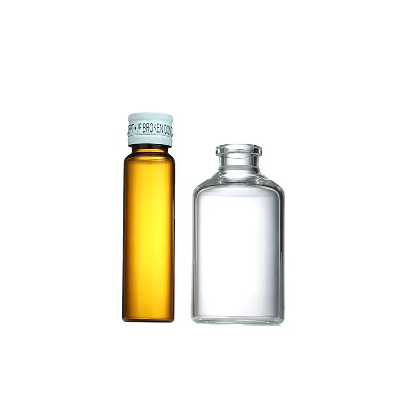 Factory price sale oral solution empty medical glass bottles