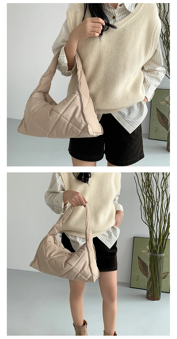 Factory Wholesale High Quality Cotton Tote Bag Nylon Handbag Expanded