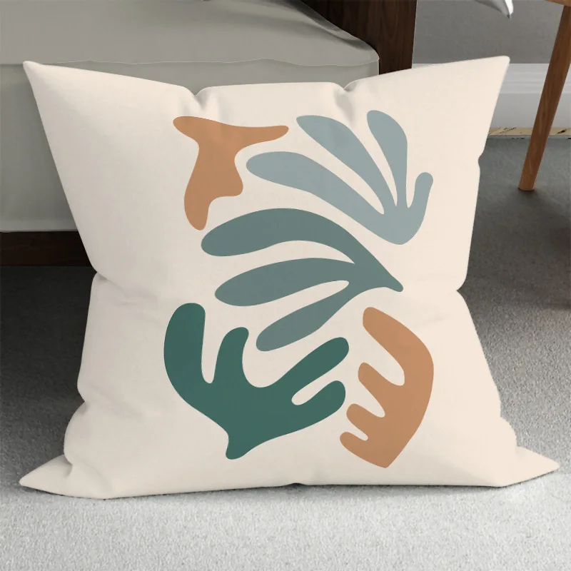 Hot Selling African Woman,Cartoons Pattern Polyester Throw Pillow Case