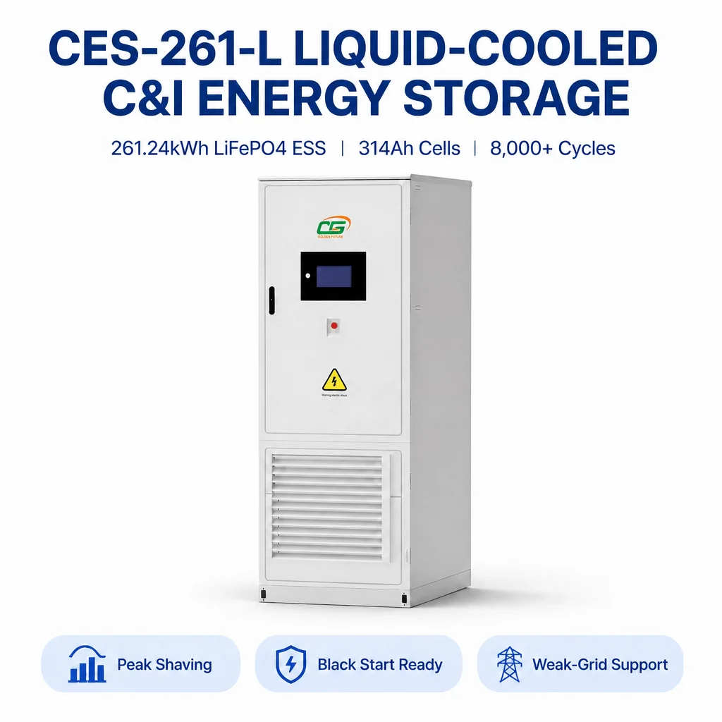 product ces 261 l all in one industrial power station 125kw 261kwh lifepo4 battery for ci energy storage system-1