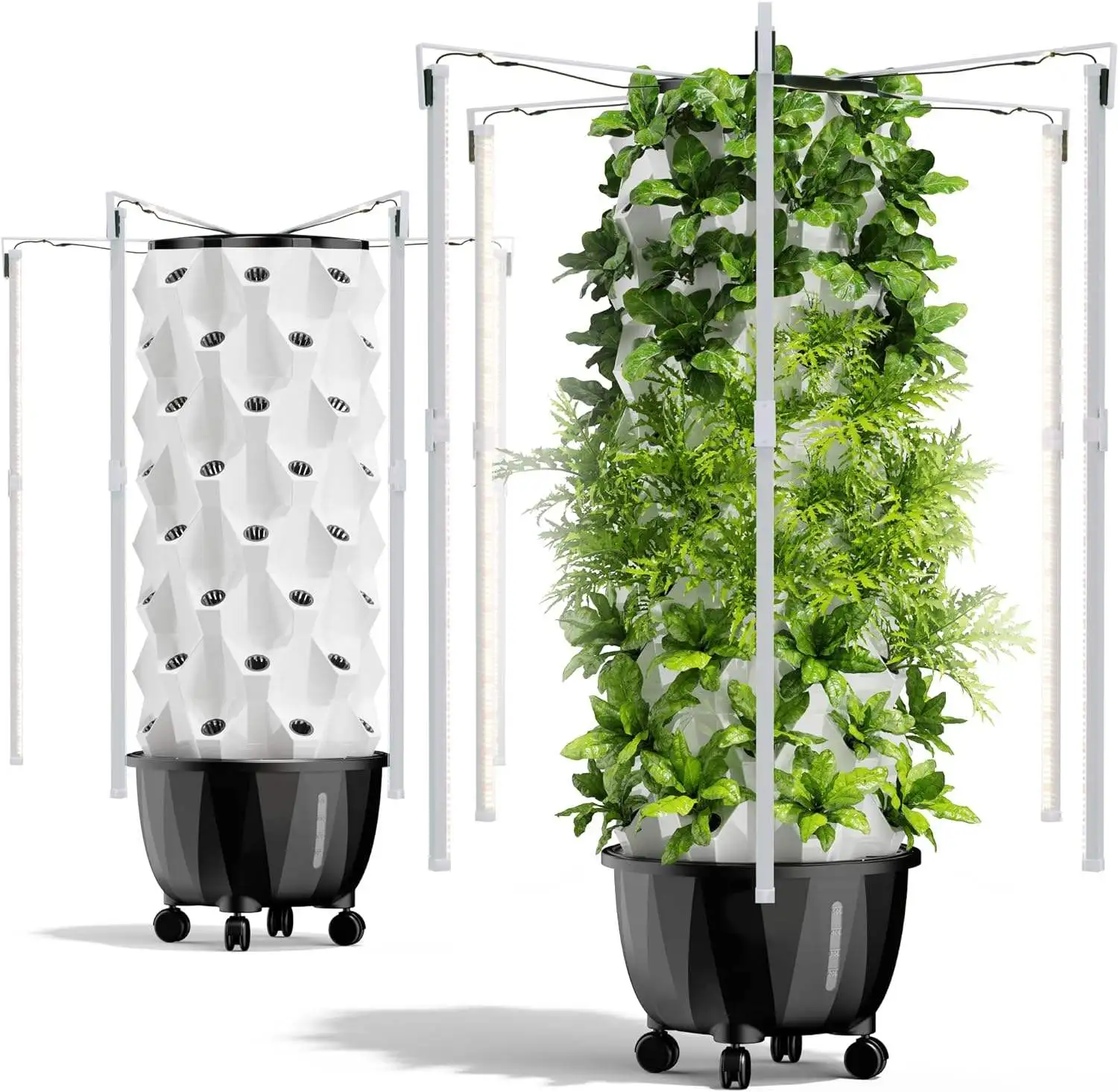 Agricultural Greenhouse Indoor Aeroponic Hydroponic System Smart