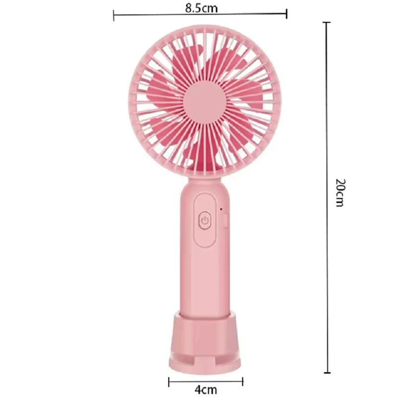Factory Direct Mini Portable Fans Handheld Usb Rechargeable Air Cooling
