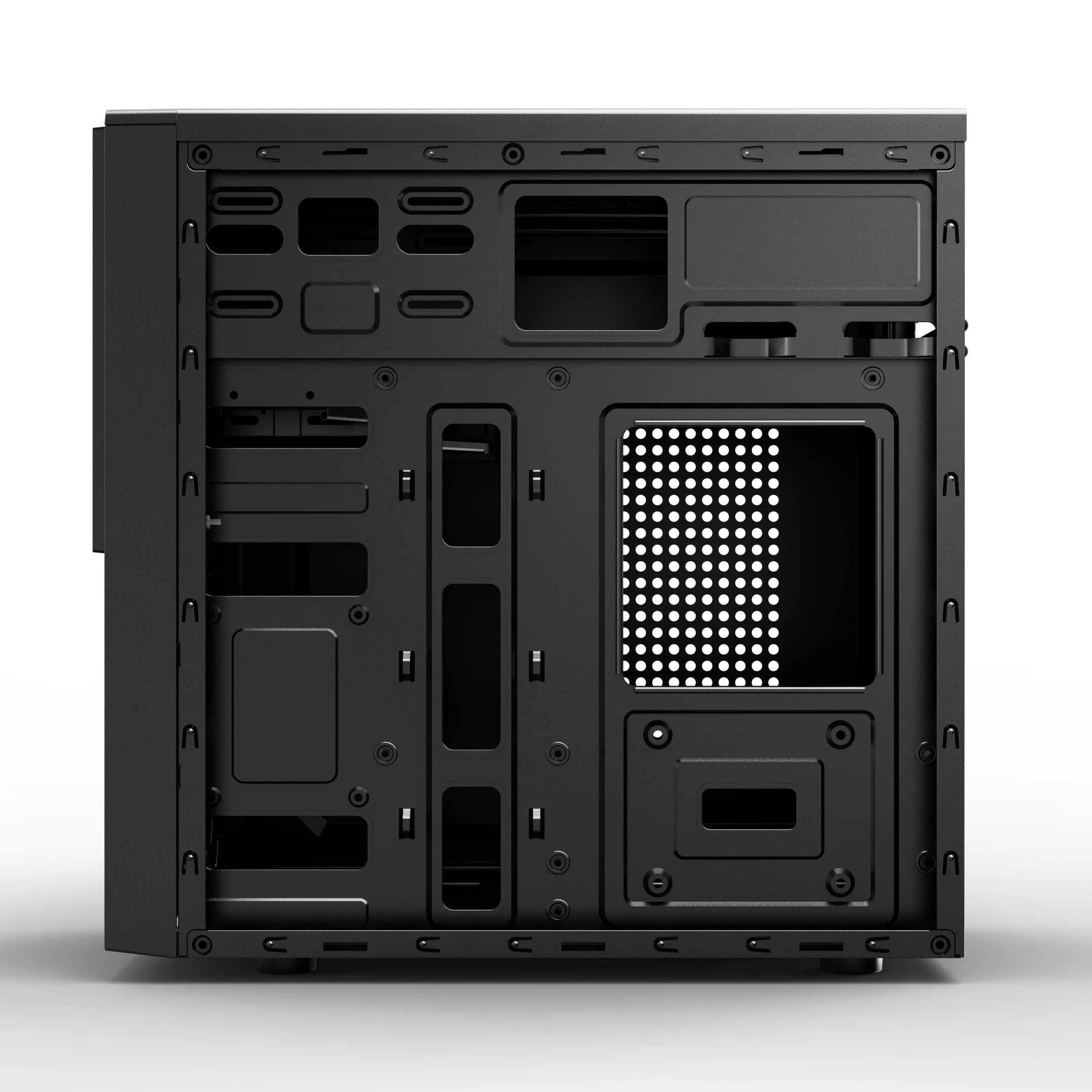 Oem Odm Office Computer case Classic Design MATX  PC Cabinet with Plastic AUDIO and USB