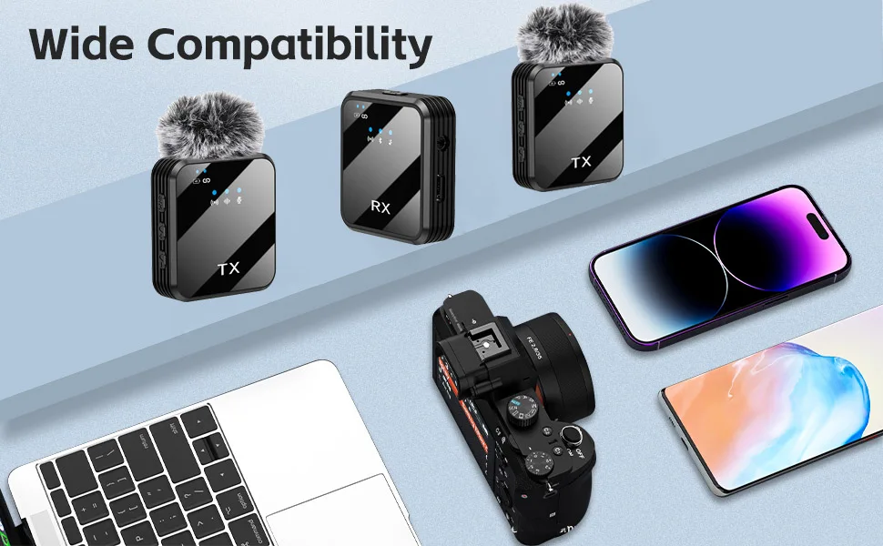 Wireless Collar Clip Mic 1 Drag 2 Rode Microphone For Mobile Phone