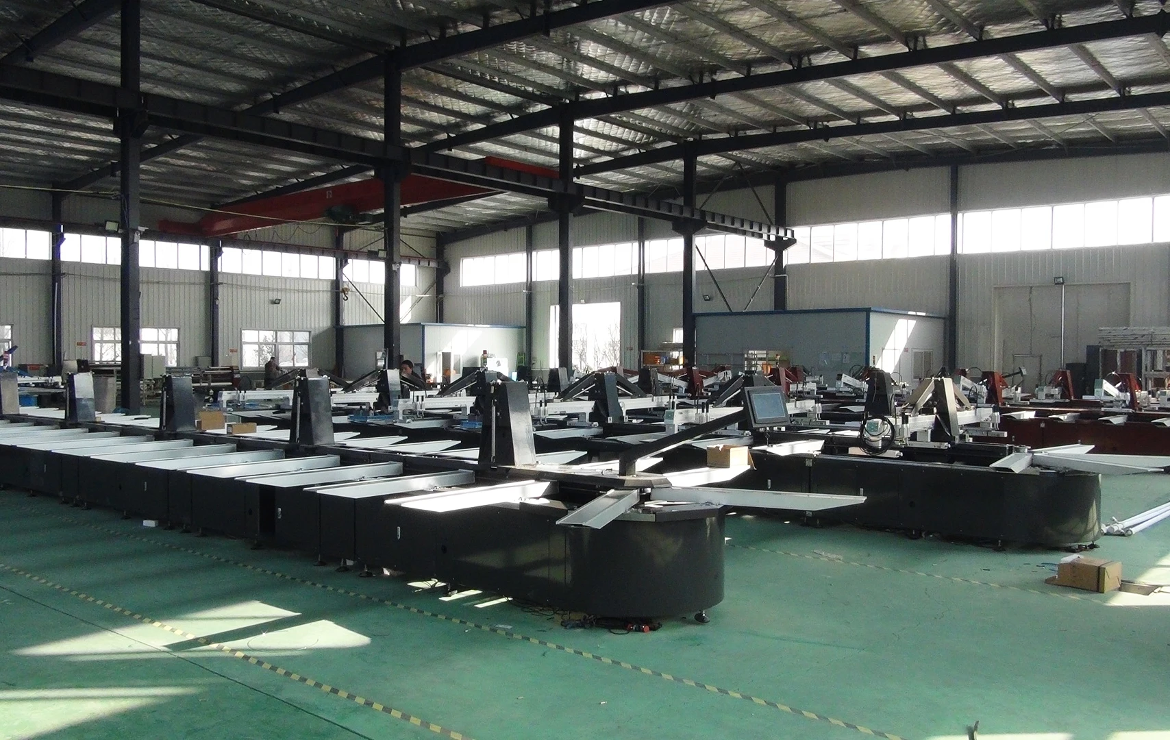 16 Colors Automatic Oval Screen Printing Machine