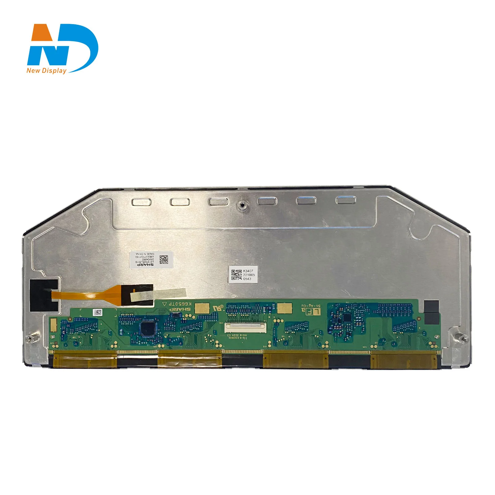 Original Sharp 12.3'' LVDS Interface TFT Dashboard LCD Display Module 1920*720 Model