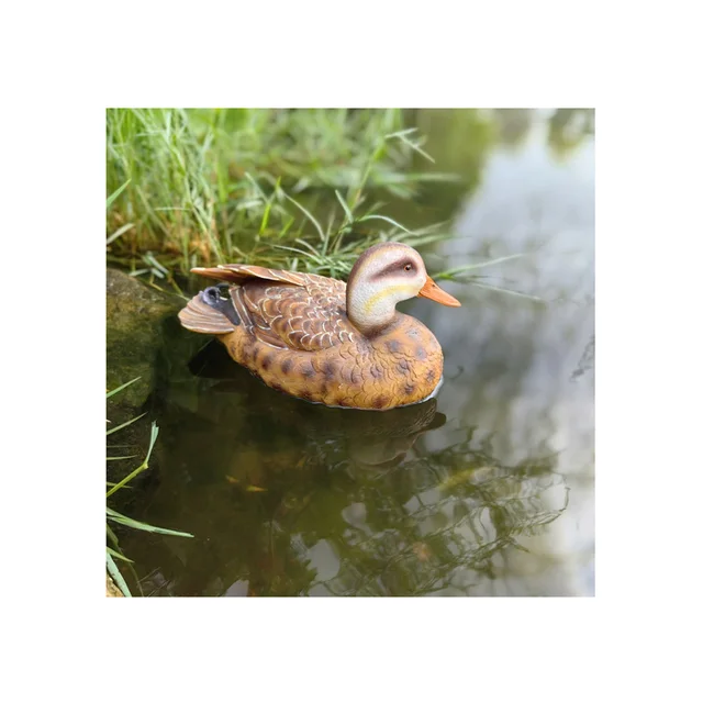 Outdoor Artificial Statue Resin PU Material Duck Statue Garden Animal Figurine Decoration Floating pond decoration