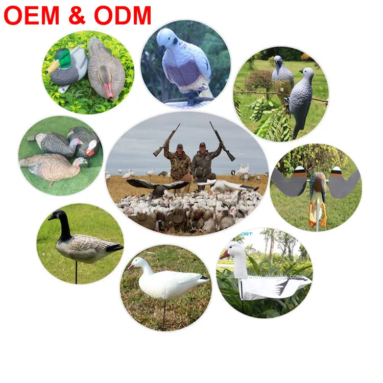 Factory Direct Selling Crow Electronic Stuffed Ducks For Hunting Duck