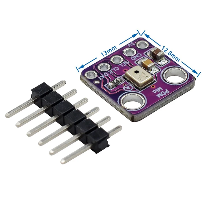 MP34DT01 PDM MEMS Microphone Module 1-3.25MHz Detection Microphone Sensor MP34DT01 PDM MEMS Microphone Module 1-3.25MHz Detection Microphone Sensor