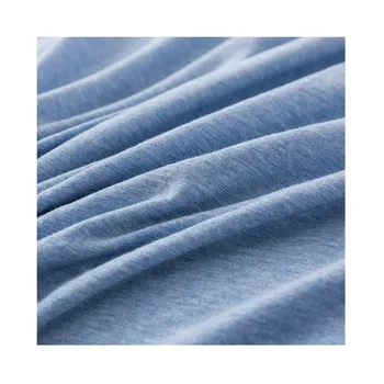 Premium Plain Dyed 32s 100% Cotton Single Jersey Knit Fabric for Garment and bedding