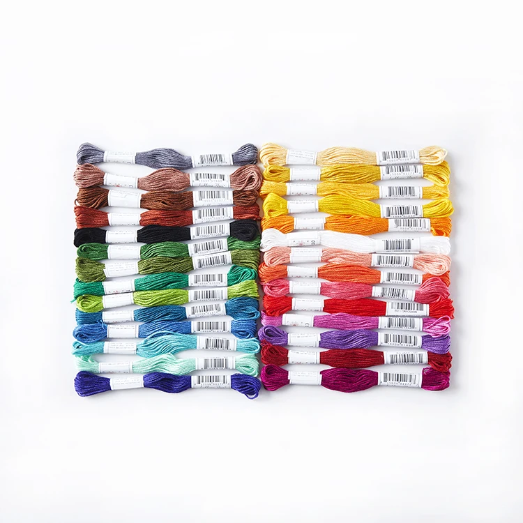 Embroidery Floss 100 Egyptian Cotton Cross Stitch Thread High Quality