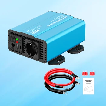 12v 24v 48v Dc to 110V 240v Ac  Pure Sine Wave Power Inverter  600w  Solar Inverter