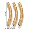 B- hole 4x3mm * 36mm -- gold