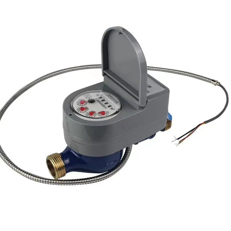 Rs485 Modbus Mechanical Water Meter Ball Valve Control Prepaid Amr