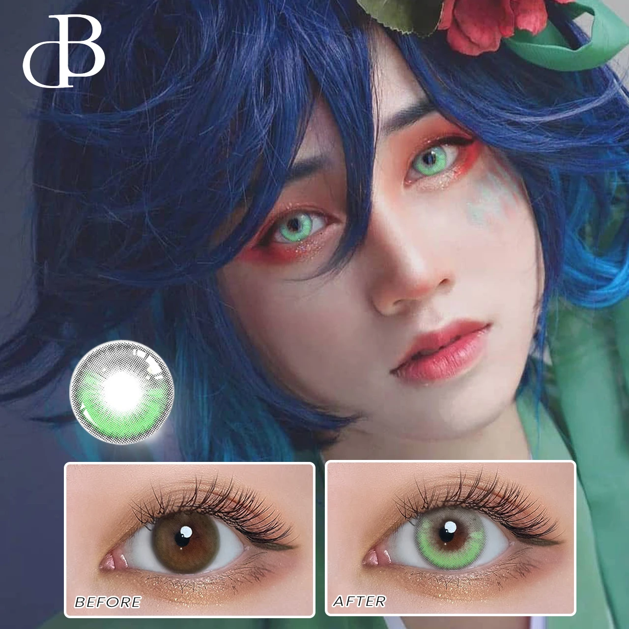 AFancy Pro Wholesale Glassball Yearly Cheap Big Eye Color Contact Lenses