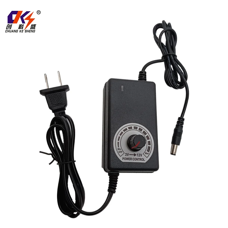 адаптер за напајање 3-12V 200-2000mA, контролер конвертора, АЦ на ДЦ, регулабилни адаптер за рачунар, за мотор фан
