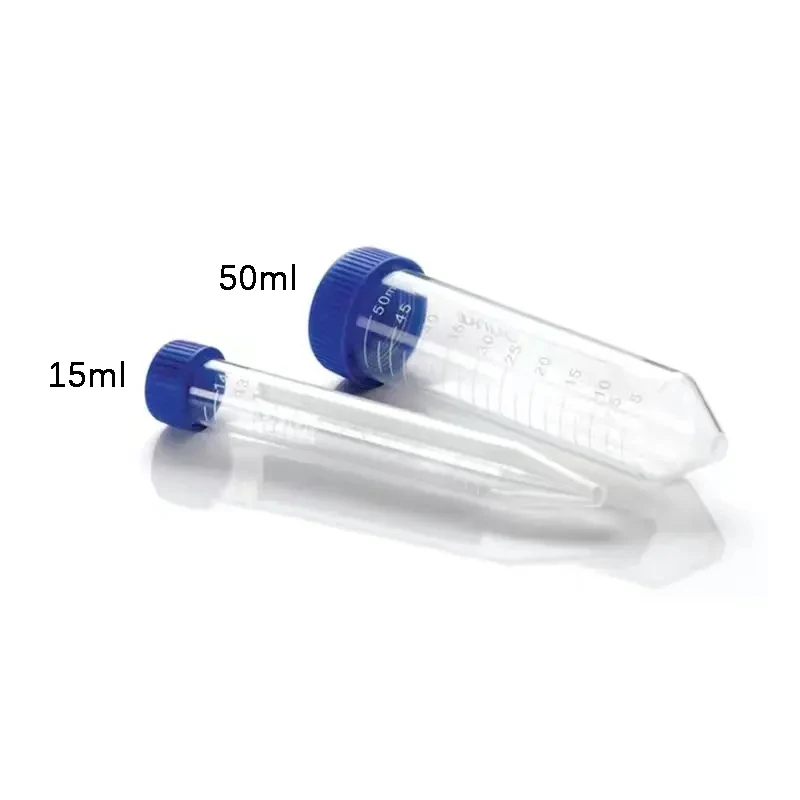 Disposable plastic 50ml conical bottom centrifuge tube supplier