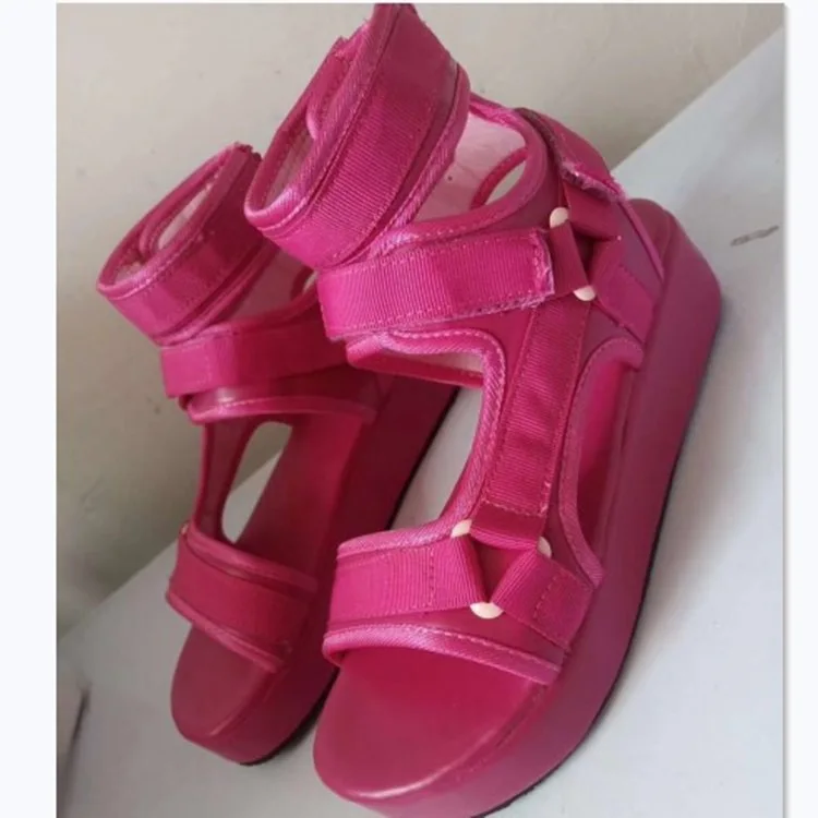 new design mixed color sexy wholesale simple sandals plus size women shoes factory bright color high heel sandals