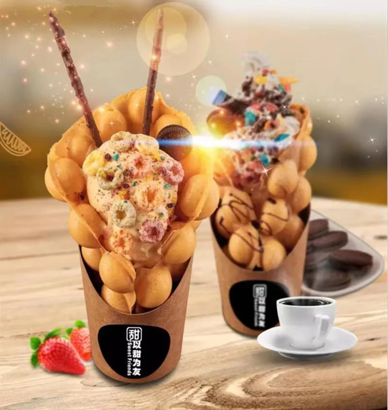 Custom logo disposable take away fried chicken buckets paper popcorn chicken cup factory