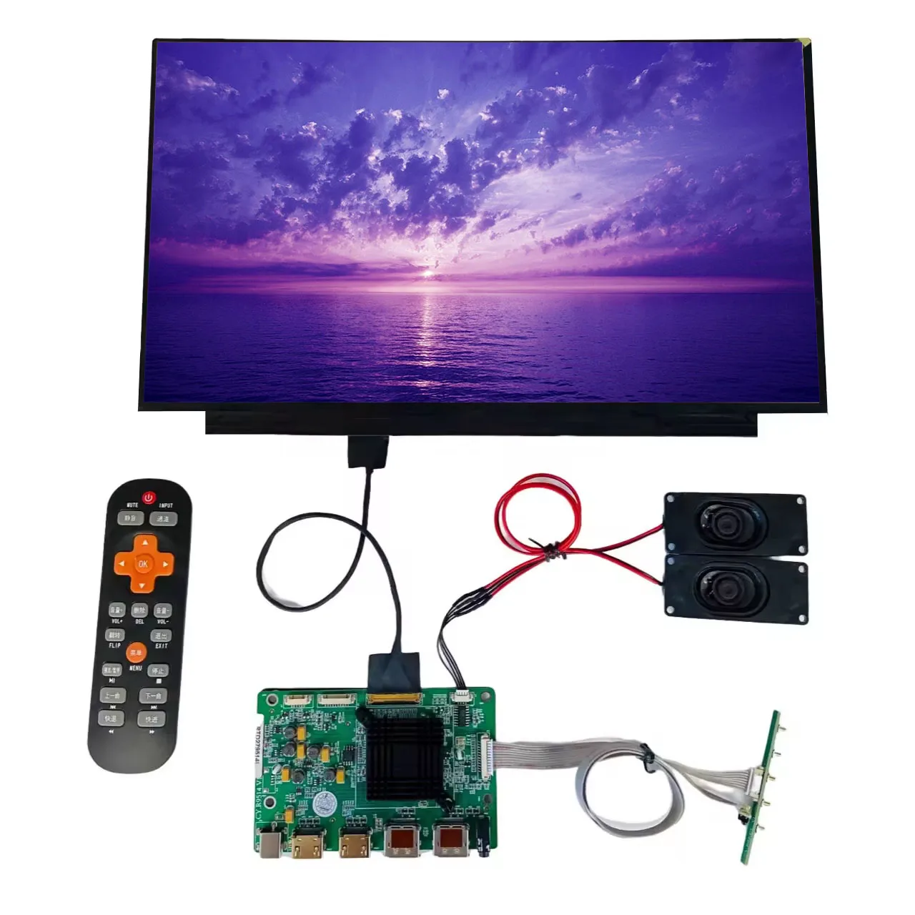 17,3-inch BOE 4K TFT-LCD-module, scherm NE173QUM-N63-paneel met ondersteuning voor 3840 × 2160, inclusief RTD279514 LCD-controllerkaart en LCD-kit