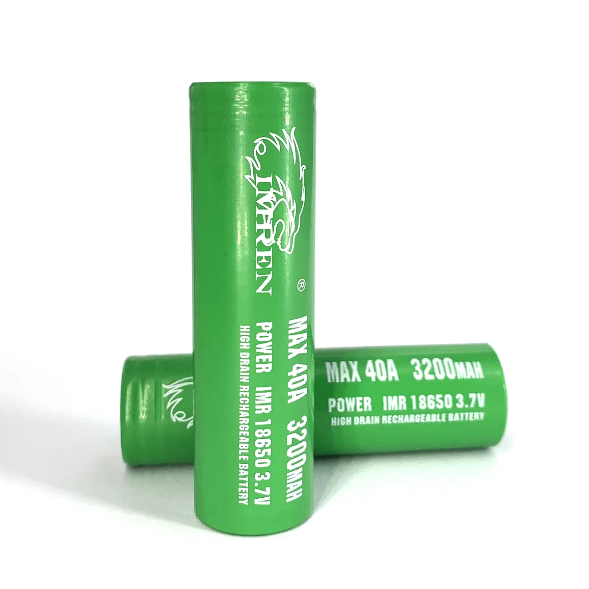 USA warehouse stock 3.7V 18650 imren 3200 mAh 40a lithium ion rechargeable lithium 18650 battery