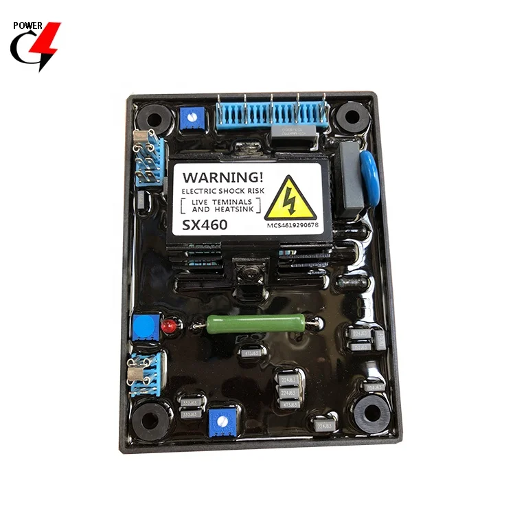 Generator Avr Sx460 Circuit Diagram Automatic Voltage Regulator 3 Phase